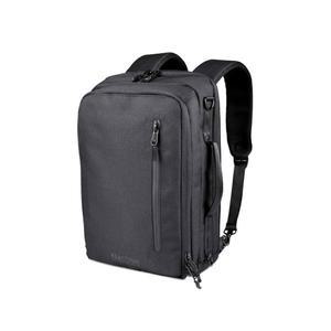 케네스 콜 리액션 파커 16인치 폴리에스터 테크 비밀 백팩/ 브 케이스, 블랙