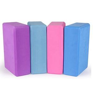 요가 블록 x6 x3 요가 필라테스 명상을 위한 강도 유연성 균형 가벼운 무게 미끄럼 방지 표면을 개선하는 4팩 고밀도 브릭