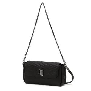매장정품 DAKS 닥스 DCWA6E761BK 블랙 DD로고 소가죽 체인 숄더백 겸 크로스백 840890