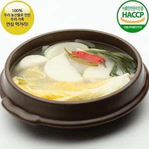 열우물 연근 동치미 5kg 대용량팩 /연동치미 해썹인증 맛있는물김치