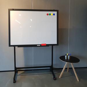 이동식스탠드+자석 화이트보드 우드몰딩[다양한 사이즈]