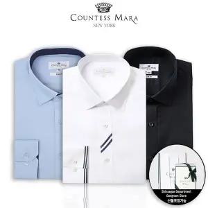 [카운테스마라](강남점)[카운테스마라 셔츠] 남성 셔츠 링클프리 스판 드레스 긴팔 와이셔츠 남자 패션 ...