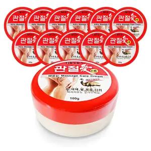 웰빙헬스 관절애 마사지 크림 100g 12개 바디 쿨크림