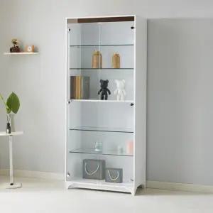 프렌즈 800-6단 유리 장식장 피규어 진열장 거실장