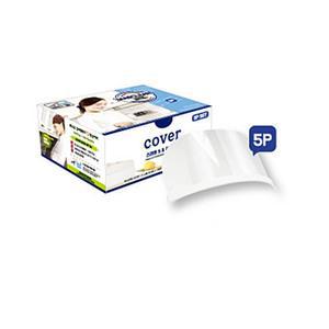 스마트 심플라이트 교체용 커버 5P 투명 위생 마스크