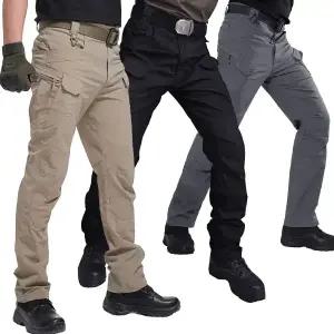남성 전술바지 카고팬츠 건빵 작업복 스판 방수원단 사계절