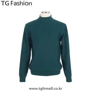 TG패션 그린 터틀넥 데일리 폴라 니트 T204KTKT637