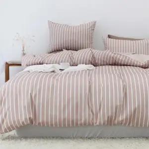 아망떼 스트라이프 순면 호텔식 이불커버+베개 세트 7종택1 SS Q