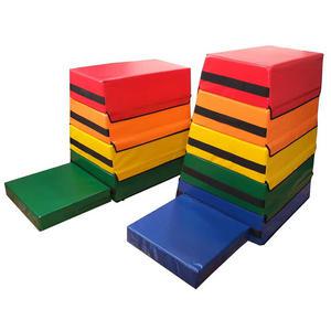 칼라 스폰지 뜀틀 (4단/5단) 구름판 포함