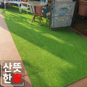 인조잔디 테라스 베란다 옥상 방염 제품명 1mx10cm