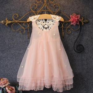 등레이스쉬폰ops 치마 나시 망사 꽃 나시 선물 썸머 플라워 패턴 얼집패션 아기 공주 원피스 유아 아동