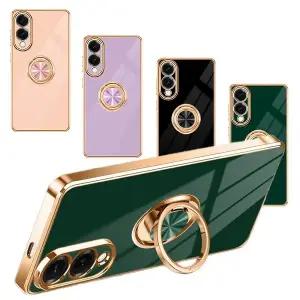 [아미크]갤럭시 S25 S24 S23 S22 S21 S20 울트라 플러스 엣지 FE 링 케이스 메탈 홀더 골드 커버