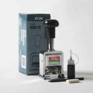 아톰 번호기 6단 ANS-70  넘버링 번호기