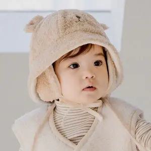 [보리보리/해피프린스]에스텔 방한 아기 버킷햇