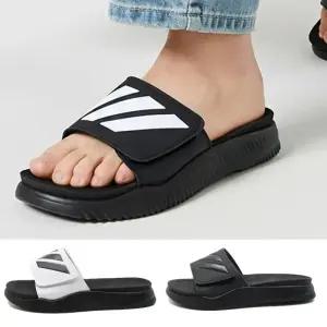 푹신한 남성 여성 이중쿠션 벨크로 쿠션 슬리퍼 빅사이즈 사무실화 KS023