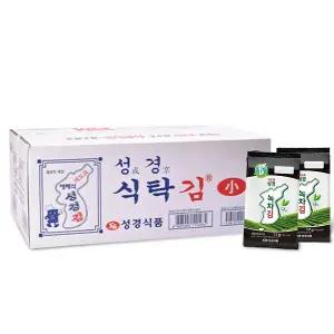 [성경김본사] 지도표성경 녹차 조각김 17g 30봉