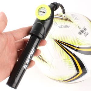 스타 압력게이지 양방향 볼펌프 핸드 미니 축구공 공기주입기