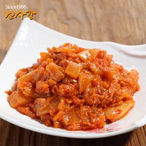 생생정보 방영[수원맛집_신사강] 만능김볶_200g 2인분 덮밥,찌개 등 15가지 메뉴 간편 조리용 만능 김치볶음