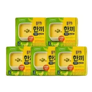 풀무원 한끼계란연두부(2개입 5개) 총 10개 영양가득 아침대용 아이 어른 간식 겨울 식재료