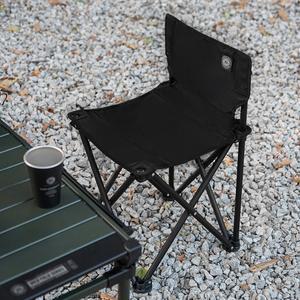 카즈미 필드 컴팩트 체어 블랙 올리브카키 캠핑 미니체어 낚시