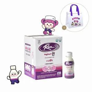 [롯데백화점]신앙촌 [신앙촌] 프로바이오틱스 런 요구르트 12병 (1세트)  런보냉팩