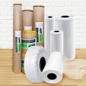 국산 신재 PE 대형 롤비닐 투명 마끼 이사 타겜 건축 공업용 공사용 통비닐 0.1mm