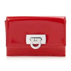 [라벨루쏘] [페라가모] 여성 간치니 카드지갑 22 0435 FLAME RED 0760664