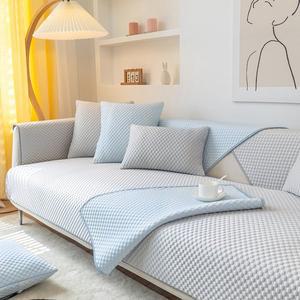 [한빛카페트]에어쿨 냉감 매쉬 소파패드 3인용 90x180cm