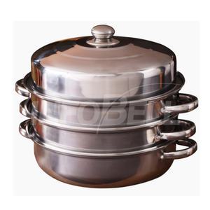 셰프쿡 찜전골 4단 스텐 찜기 스테인레스 멀티 야채 전골 만두 찜판 찜틀 찜솥 찜통 찜 냄비 찜기 세트