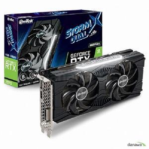 이엠텍 지포스 RTX 2070 STORM X Dual D6 8GB 중고 AS 1개월