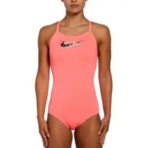 [나이키스윔](광주신세계)(NEW) 나이키 스윔 여성 헤리티지 스우시 스크립트 레이서백 로우 레그 컷 NES...