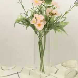 마카 유리 화병 꽃병 인테리어 오브제 꽃병 850ml 1P/유리/화병/유리병/공병/꽃병/예쁜/도자기/화분/아크릴