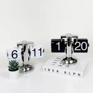 더올데이즈 레트로 클래식 플립 시계 탁상 인테리어 소품 신혼 부부 집들이 선물