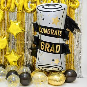 에어벌룬은박풍선(새틴졸업장) 대형장식 졸업식 파티
