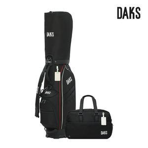 2025년 닥스골프 남성 경량 골프백 캐디백 보스턴백 세트 블랙(BLACK) DKCB DKBB-034M