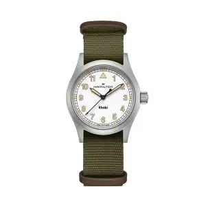 [해밀턴] H69401910 카키필드 남성 나토밴드 쿼츠 38mm (NEW모델)