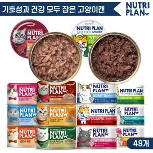 동원  고양이캔 160g x 48캔 골라담기 [6종캔 24개 + 건강캔 24개] 고양이간식 대