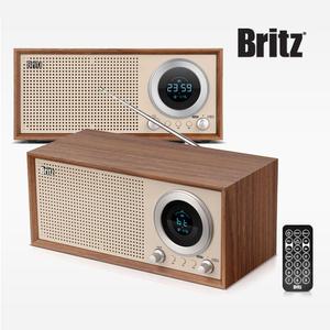 브리츠 BA-HMK31 Plus 휴대용 라디오 블루투스 스피커 16W 리모컨포함 효도 소형 미니 FM라디오
