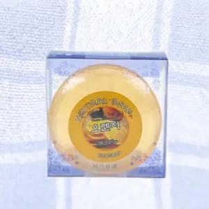 다산 오렌지 수제비누 100g 4개/가정용/거품/고체/목욕/샤워/미용/바디/보습/각비누/선물용/사우나