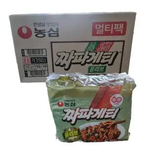 농심 올리브 짜파게티 140g 40개