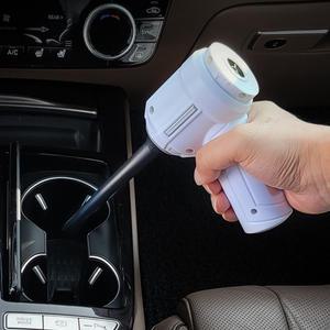 조아스 2in1 차량용청소기 JVC-2000 강력한 다용도 핸디형 미니 무선 에어건 캠핑용 화이트