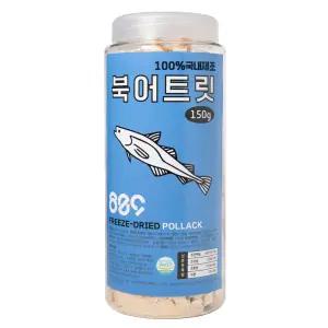 동결건조간식 대용량 강아지 고양이트릿 북어, 150g, 1개