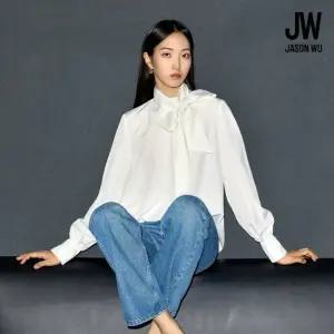 제이슨우 25FW Margot 하이넥 타이 블라우스 1종 (3 COLORS)