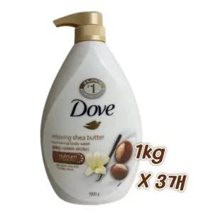도브 릴랙싱 시어버터 바디워시 1kg,3개
