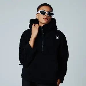 [롯데백화점]스파이더 [스파이더] 여성 플리스 하프넥 아노락 후드 티셔츠 SPIWCNHD352WBLK