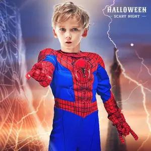 고품질 유아동할로윈 스파이더맨 코스튬 라이팅 어메이징 유아동원피스 할로윈원피스 (WFJHKBZ)