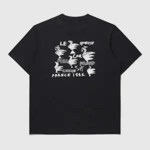 [롯데백화점]르꼬끄 공용 르꼬끄X275C 유니 빅루스터 반팔티 QQ323XRS73_BLK