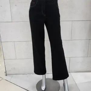 [크로커다일레이디]세미 부츠컷 기모데님CLEWDP202-BK_BP