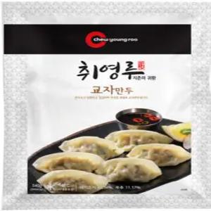 취영루 교자만두 540g, 3개