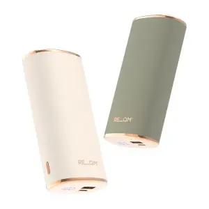 충전식 휴대용 손난로 3단계 온도조절 잔량표시 대용량 보조배터리 9000mAh 휴대용 충전식 양면발열 손난로